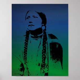Póster Poster indio de Squaw