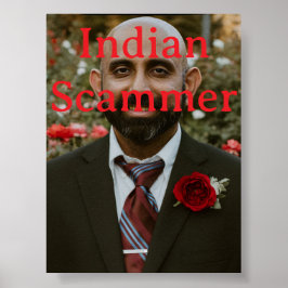 Póster Poster indio Scammmer