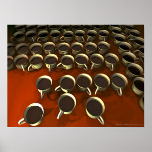 Póster Poster infinito del café