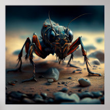 Poster insecto gigante