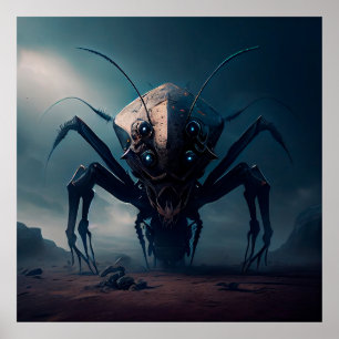 Póster Poster insecto gigante