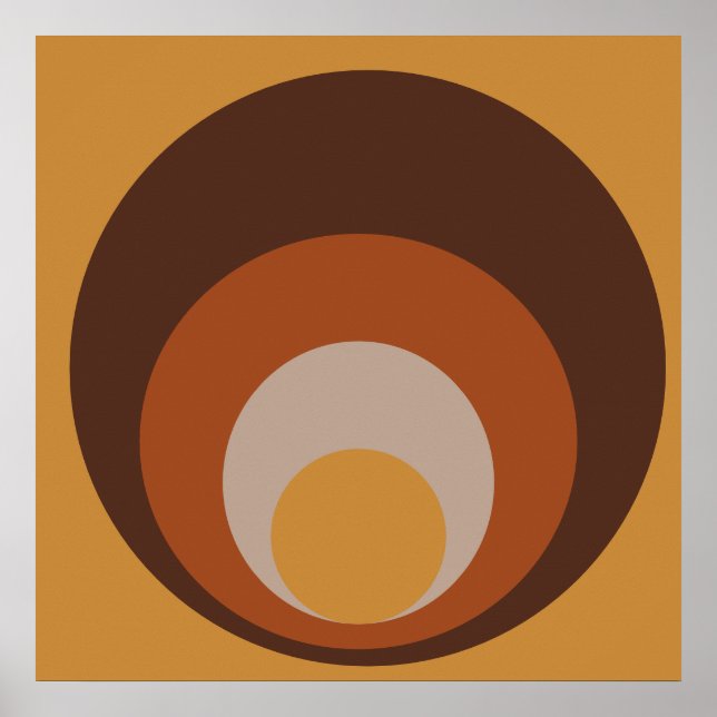 Póster Poster inspirado en retro (Frente)