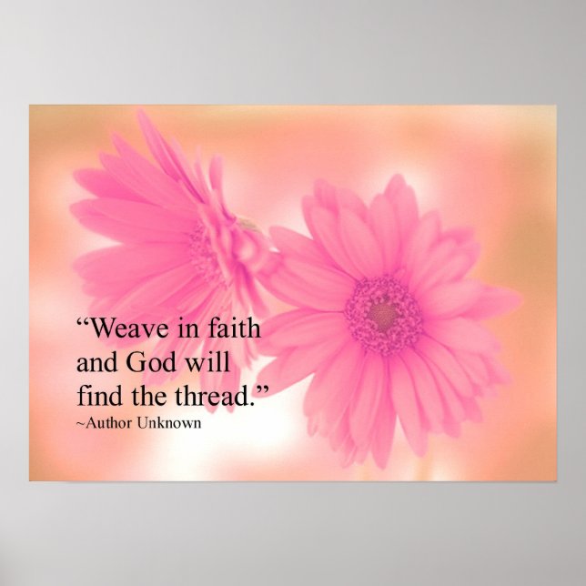 Póster Poster inspirador (Frente)