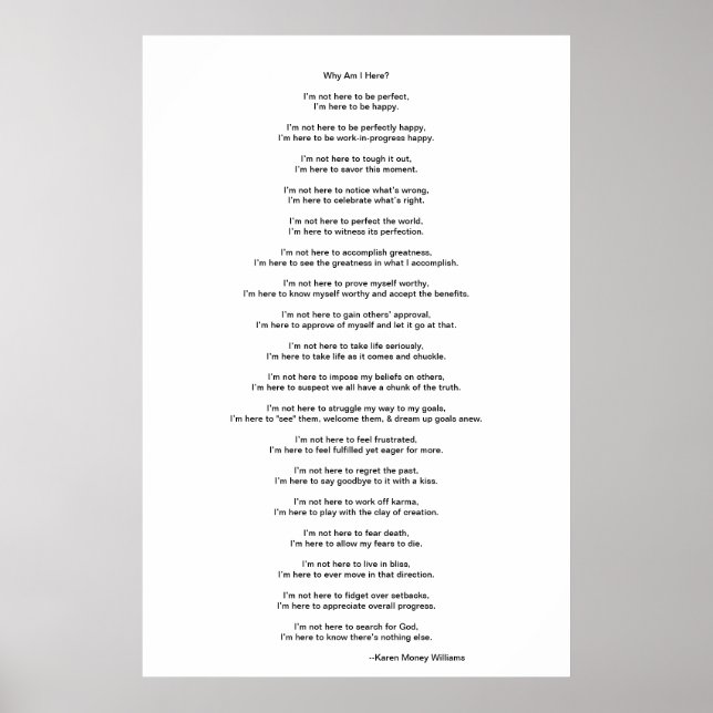 Póster poster inspirador (Frente)