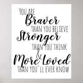 Póster Poster inspirador