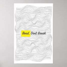 Póster Poster inspirador de pared