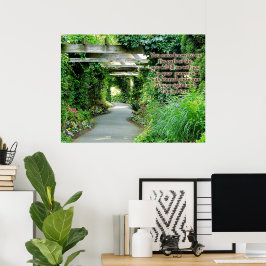 Póster Poster Inspirador de ruta espiritual