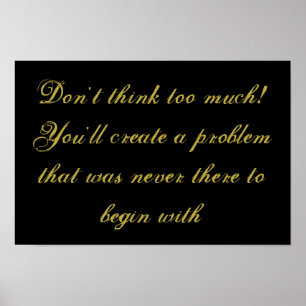 Póster poster inspirador "No te des por vencido"