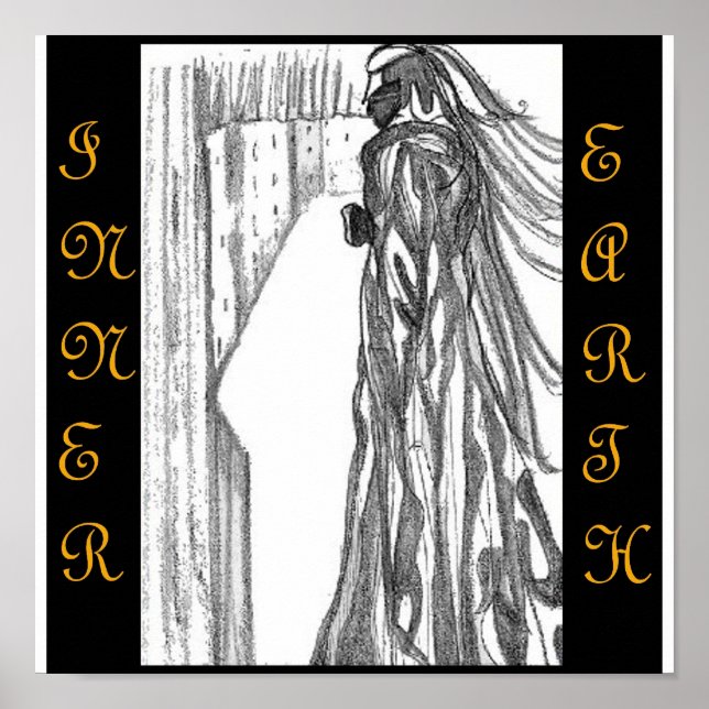 Póster Poster interior de la Tierra (Frente)