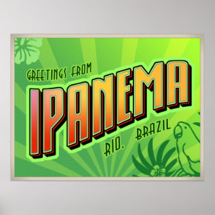PÓSTER POSTER IPANEMA