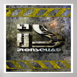 Póster Poster IronSquad