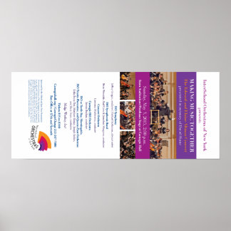 Póster POSTER ISO en Carnegie Hall