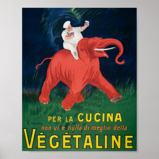 Póster Poster italiano de época