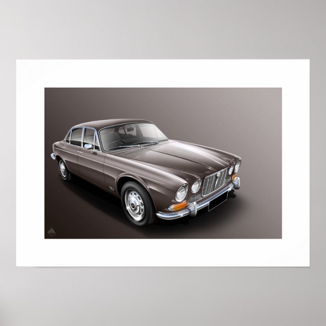 Póster Poster Jaguar XJ-6 (Frente)
