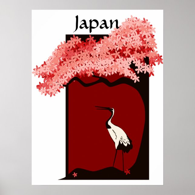 Póster Poster japonés de rana (Frente)