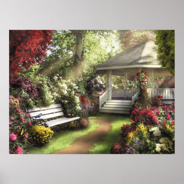 Póster Poster "Jardín de la Luz" de Alan Giana (Frente)