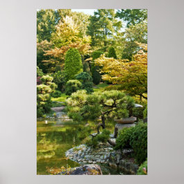 Póster Poster Jardín Japonés