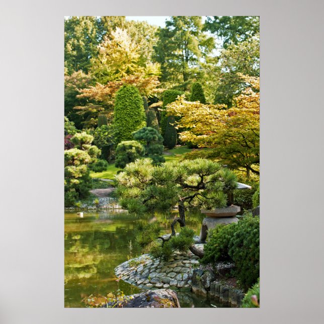 Póster Poster Jardín Japonés (Frente)