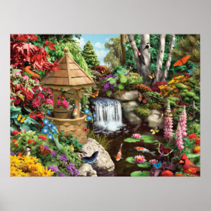 Póster Poster "Jardín Secreto" de Alan Giana