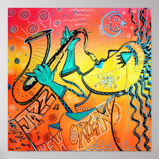 Póster Poster Jazz Lives