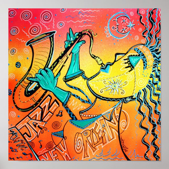 Póster Poster Jazz Lives (Frente)