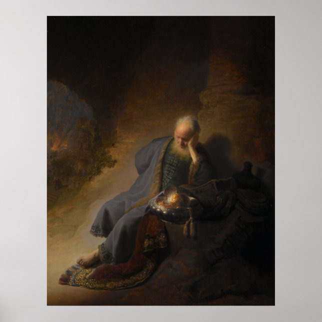 Póster Poster Jeremiah Rembrandt (Frente)