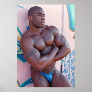Póster POSTER, Jermaine Bernard, relajado