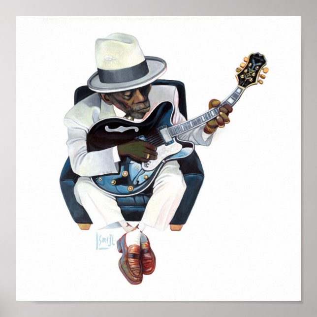 Póster poster "John Lee Hoooker" (Frente)