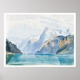 PÓSTER POSTER : JOHN SINGER SARGENT : BAHÍA DE URI