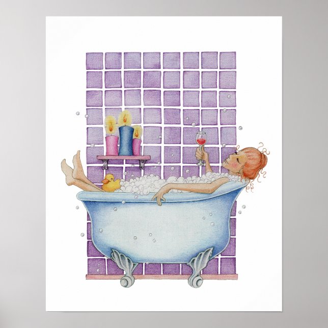 Póster Poster Joy de Bathtub (Frente)