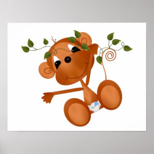 Póster Poster Jungle Babies