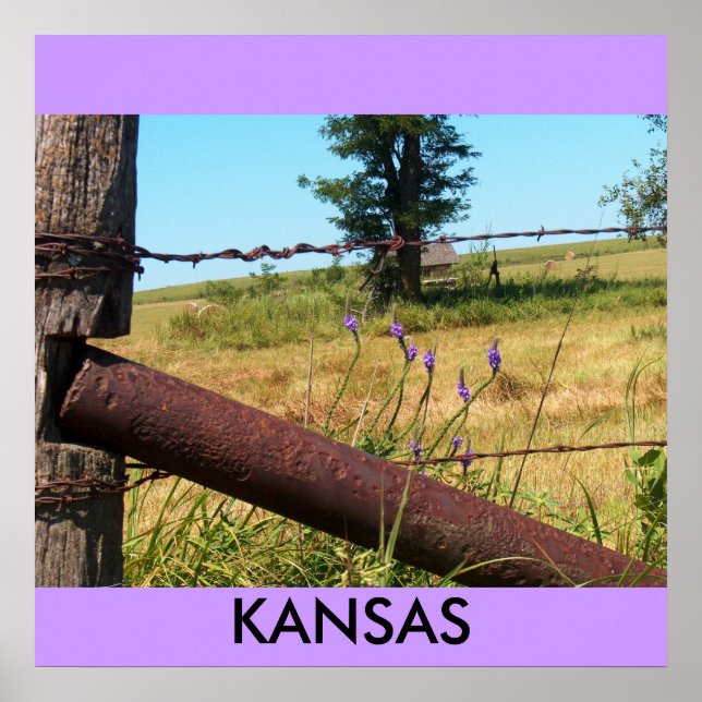 Póster Poster/Kansas/Flint Hills (Frente)