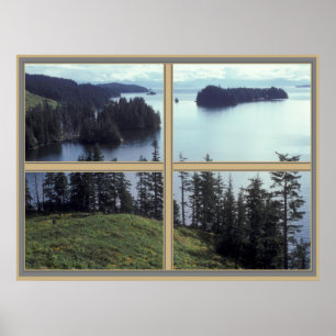 Póster Poster Kazakof Bay Alaska