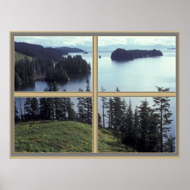 Póster Poster Kazakof Bay Alaska (Frente)