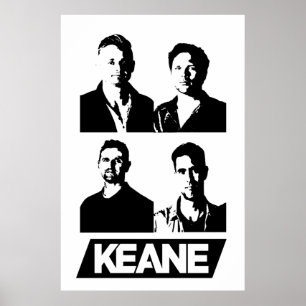 Póster Poster Keane Band
