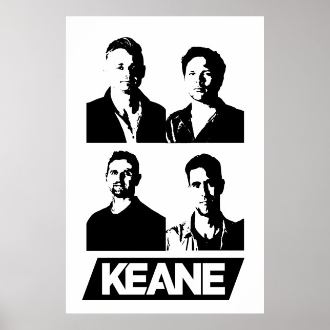Póster Poster Keane Band (Frente)