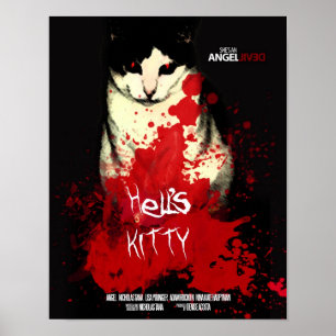 Póster Poster Kitty del infierno