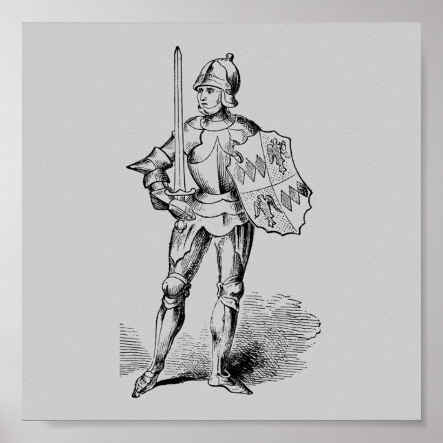 Póster Poster Knight (Frente)