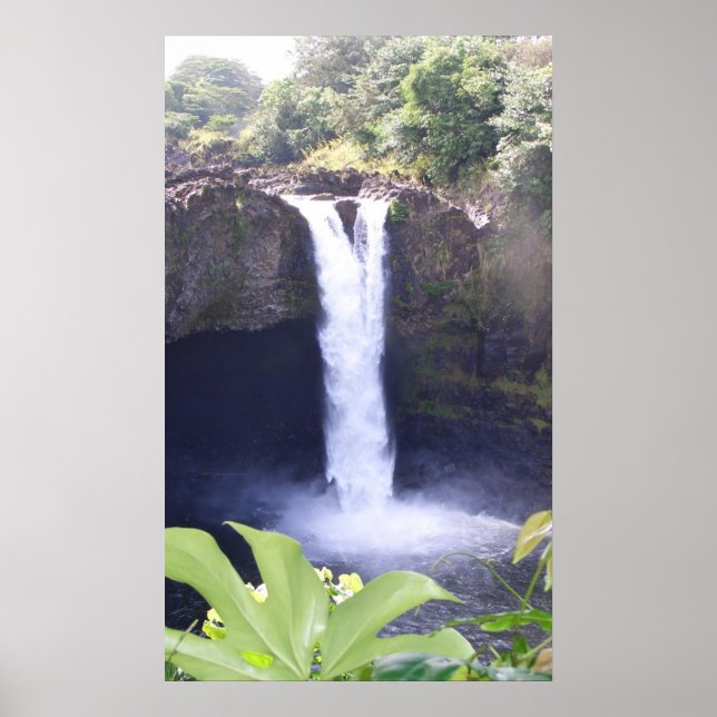 Póster Poster KONA WATERFALL (Frente)