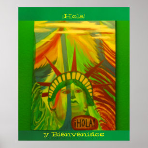 Póster ¡Póster - La Estatua de la Libertad - ¡Hola!