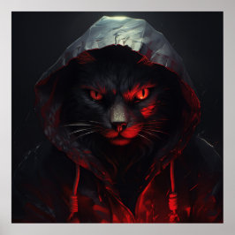 Póster Poster La mystérieuse peur des chats