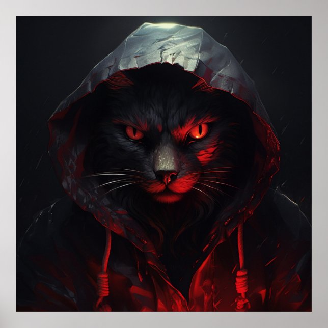 Póster Poster La mystérieuse peur des chats (Frente)