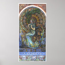 Póster poster "La Vie En Rosa" - 27,20 cm x 56,90 cm