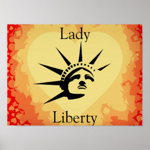 Póster Poster Lady Liberty