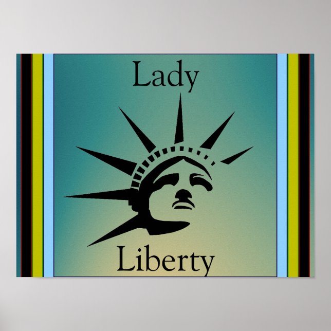 Póster Poster Lady Liberty (Frente)
