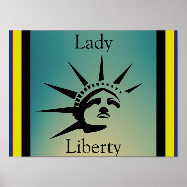 Póster Poster Lady Liberty (Frente)
