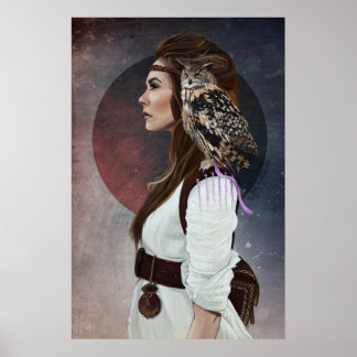 Póster Poster "Lady Owl"