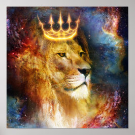 Póster Poster Leão de Judá Cósmico