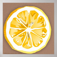 Poster Lemon Slice