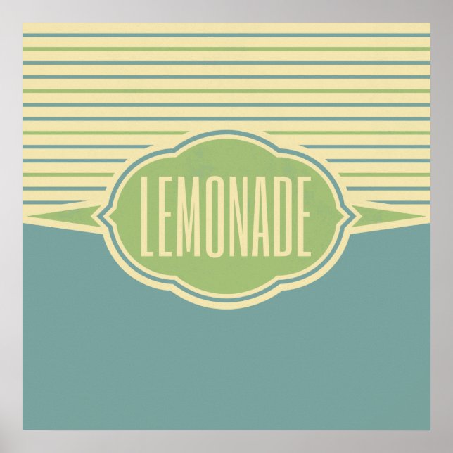 Póster poster "Lemonade" (Frente)